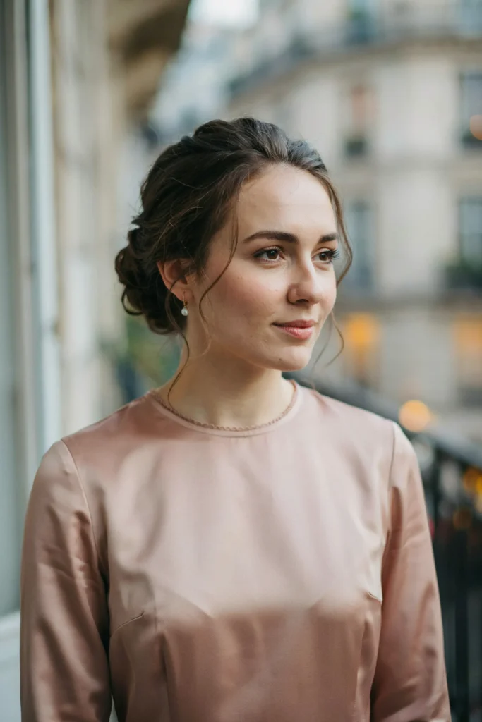 Side-Swept Soft Ponytail