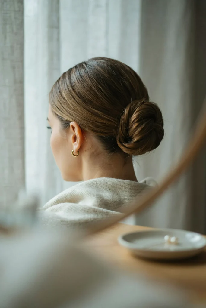 Sleek Low Bun