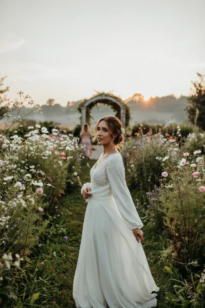 Soft Draped Sleeves