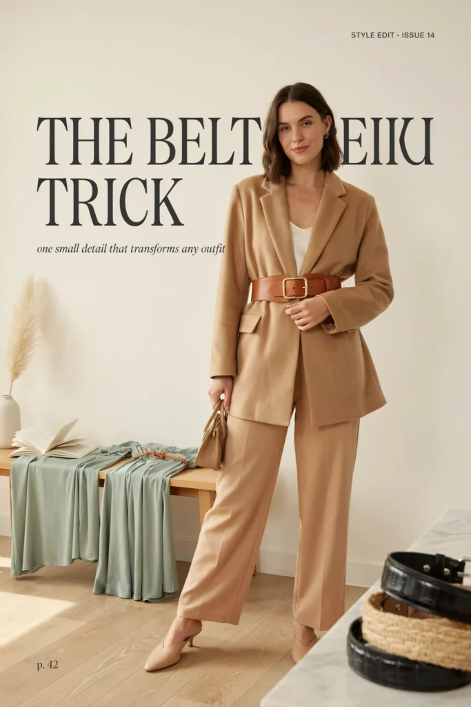 Statement Belt Styling