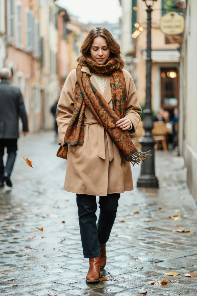 Statement Scarf Styling