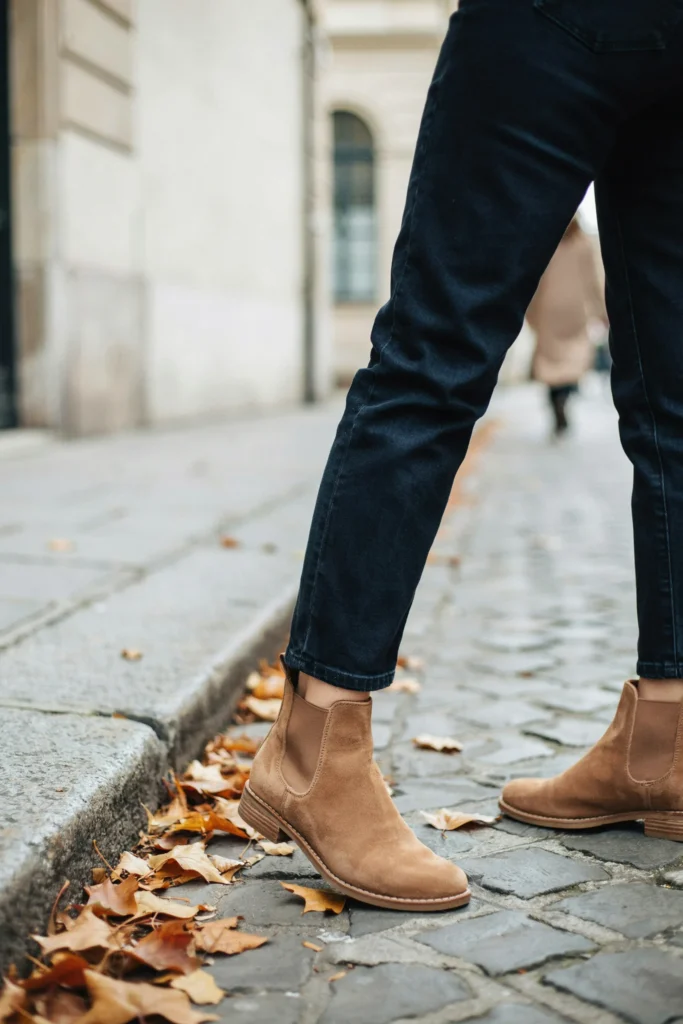 Suede Chelsea Boots