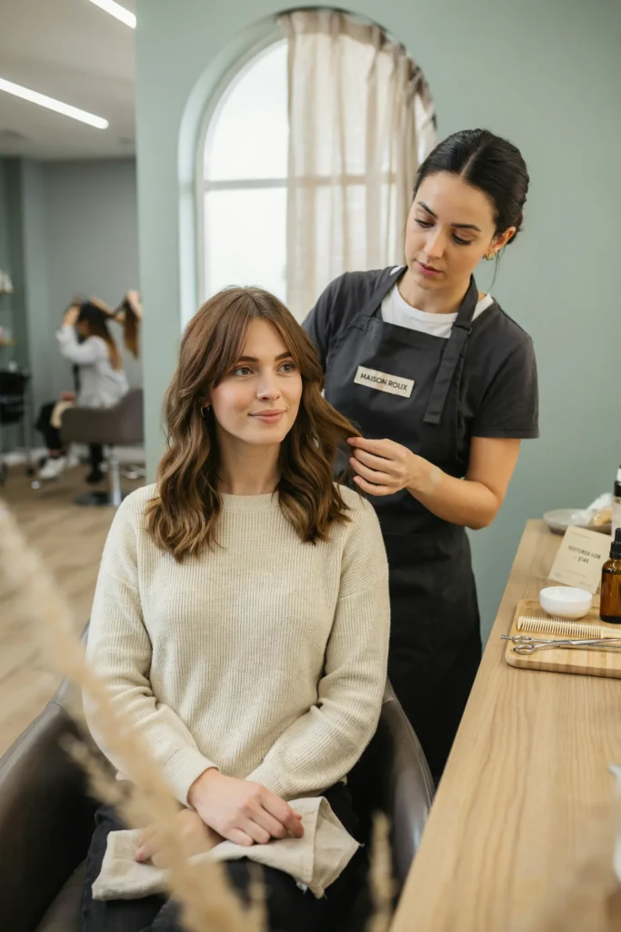 Textured Lob Cut