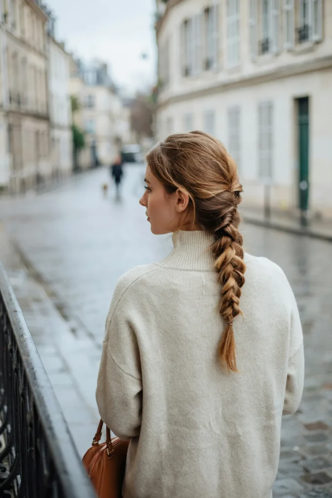 Textured Low Braid
