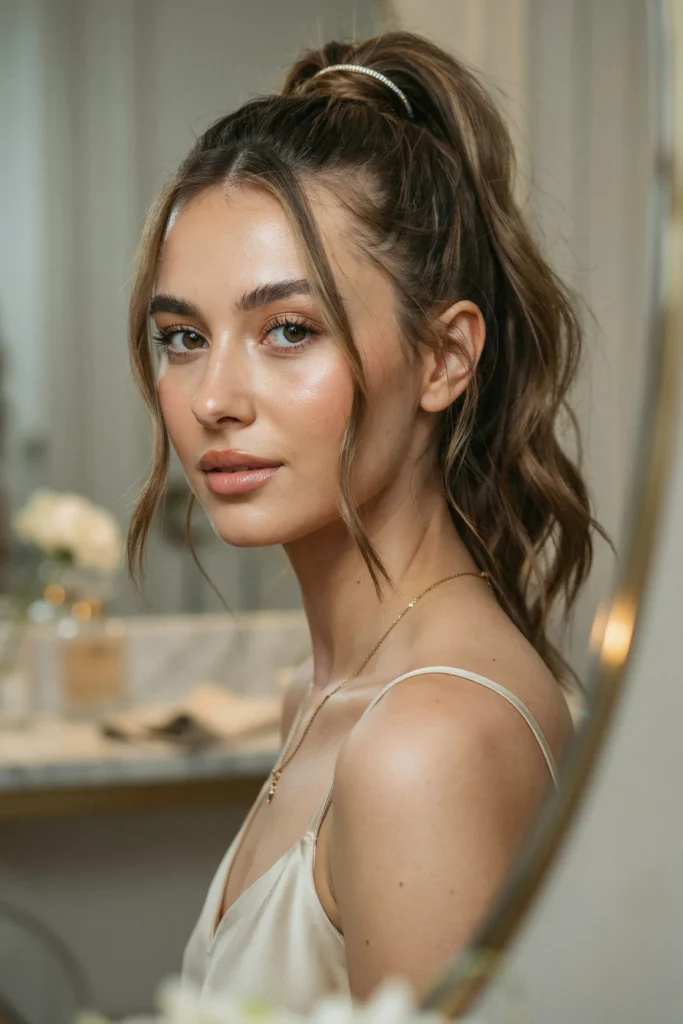Textured Ponytail
