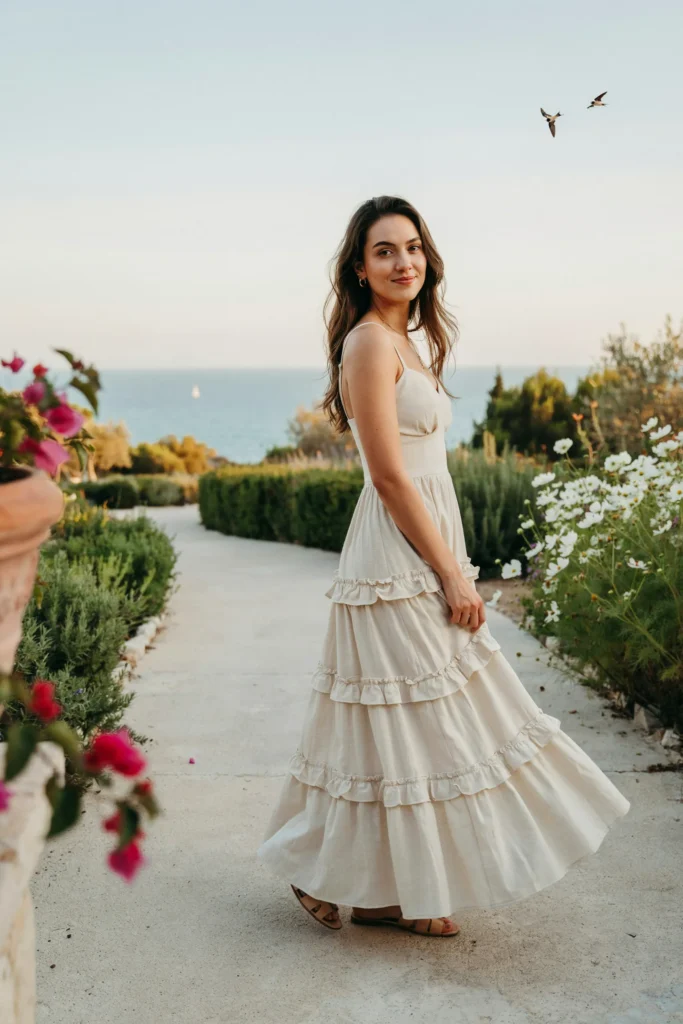 Tiered Maxi Dress