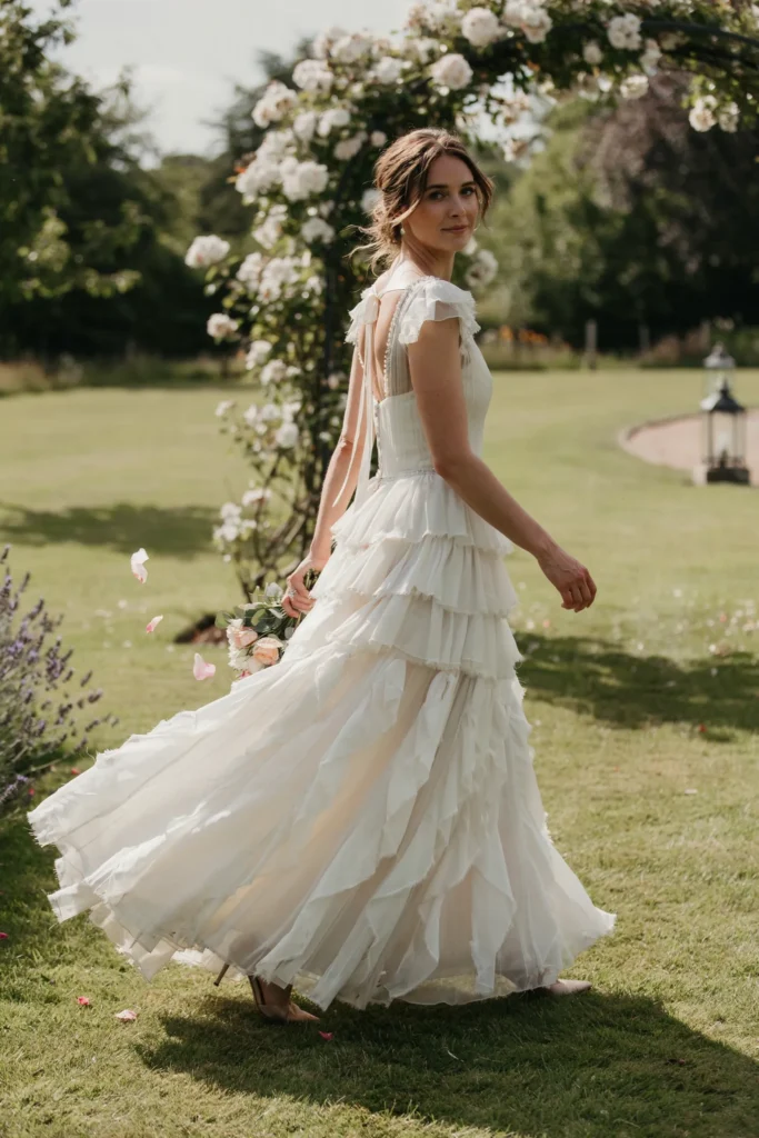 Tiered Ruffle Skirt