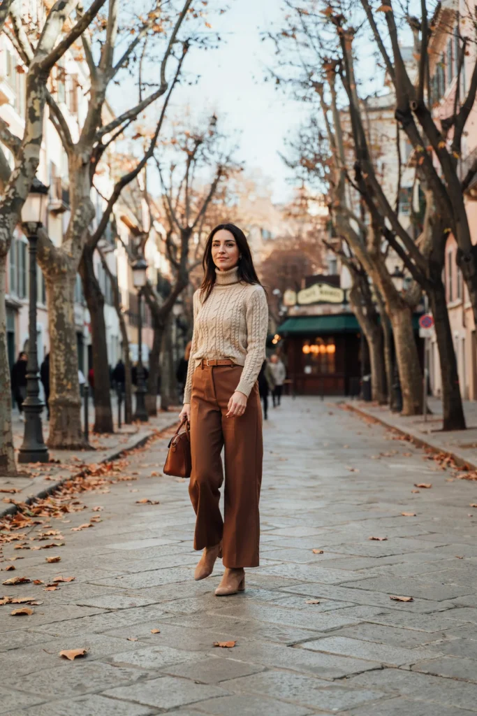 Wide Leg Trousers