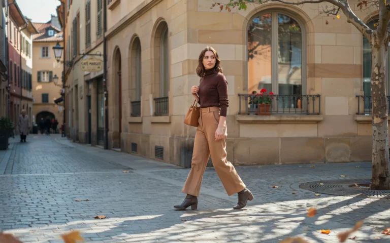 Wide Leg Trousers