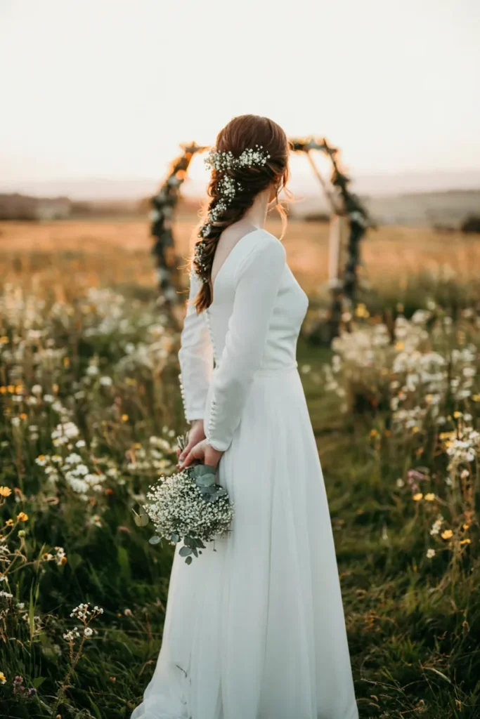 Baby’s Breath Braid