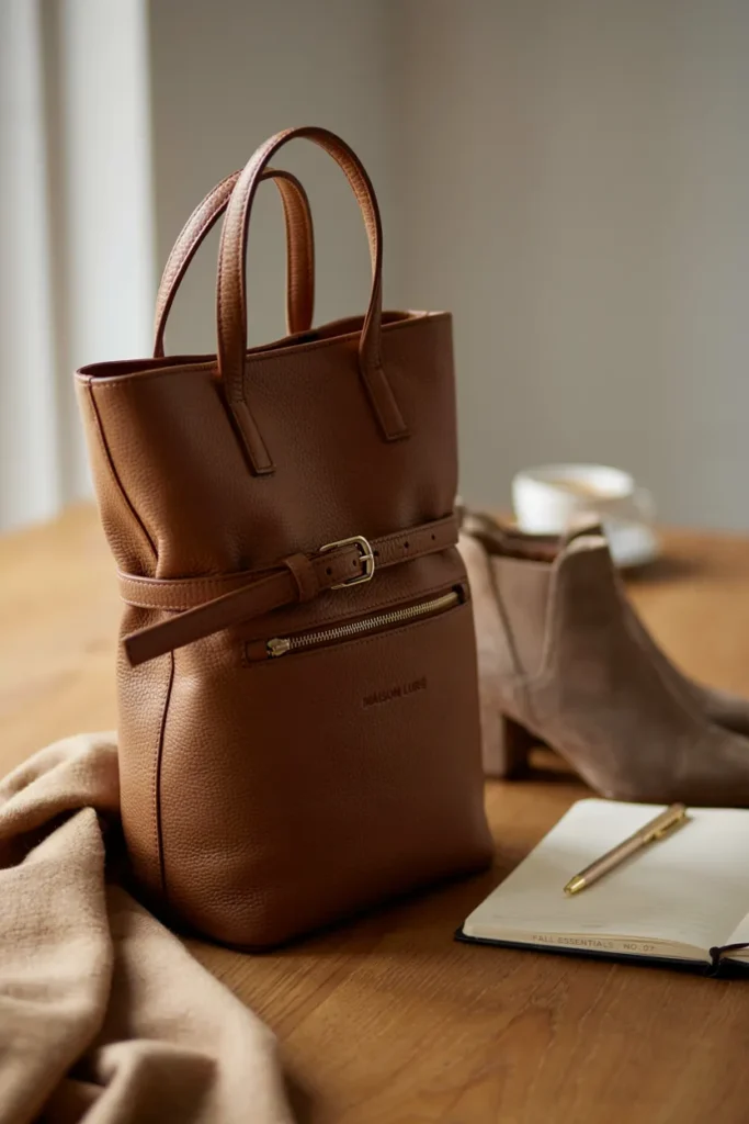 Belted Tote