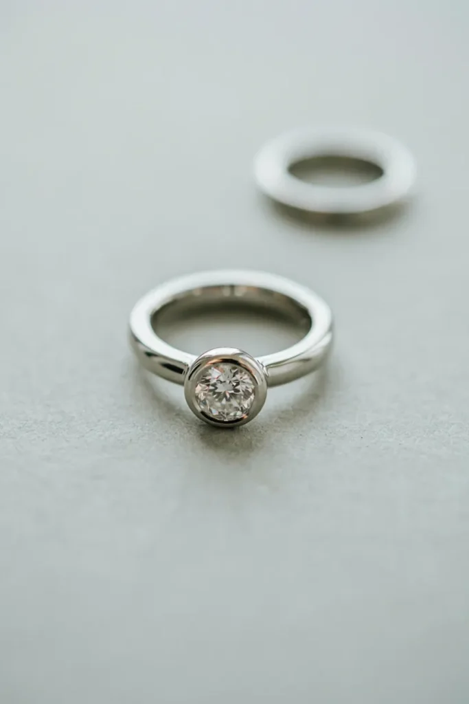 Bezel Set Ring