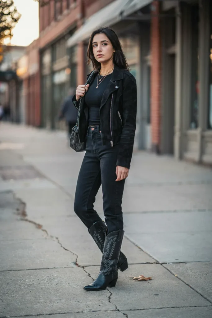 Black Denim Combo
