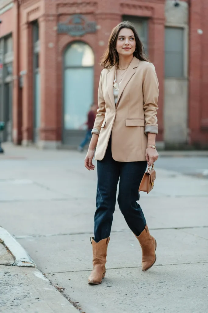 Blazer And Jeans