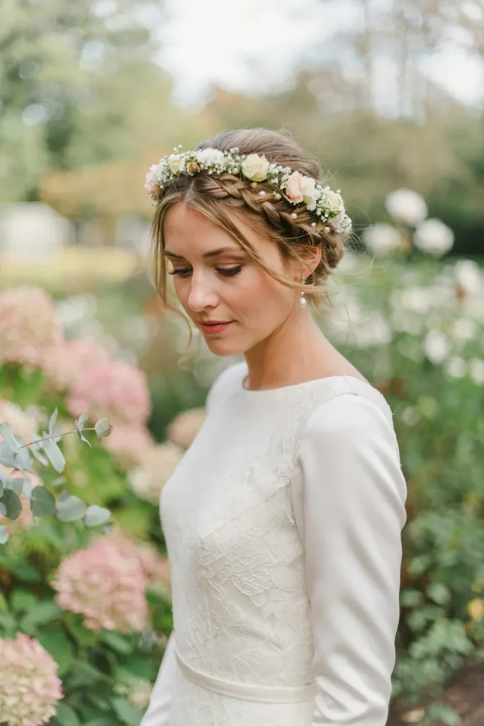 Blossom Pearl Halo Braid