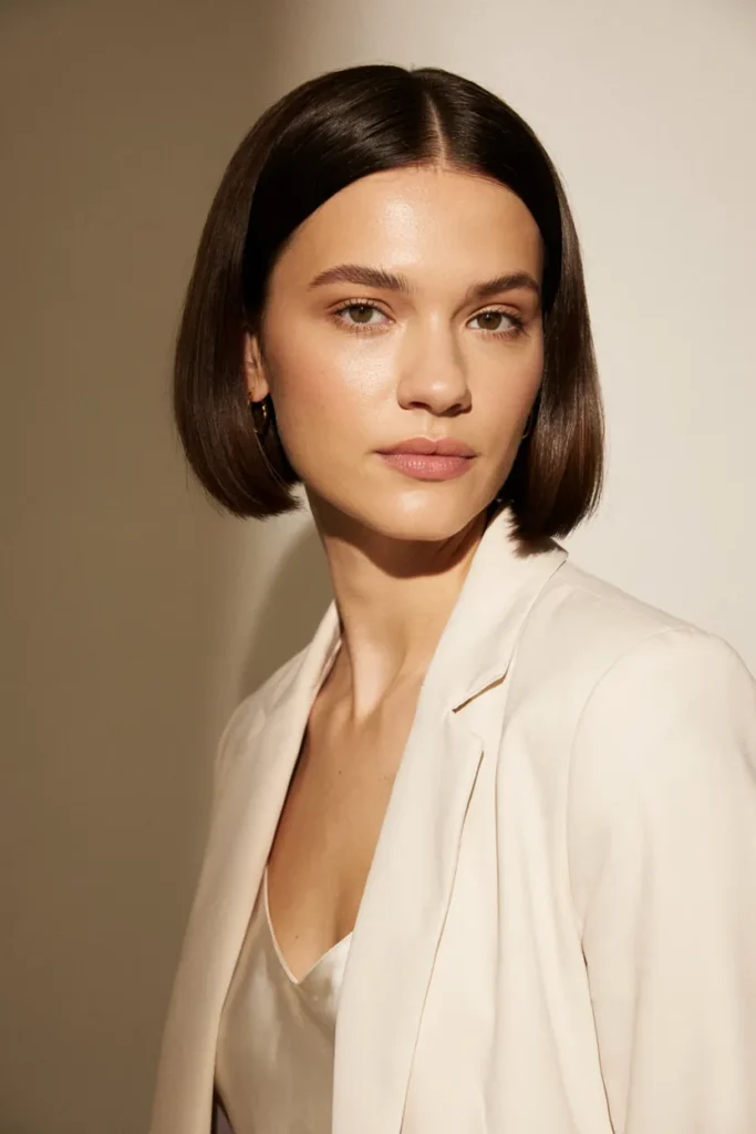 Blunt Short Bob