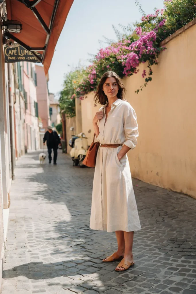 Breezy Shirt Dress