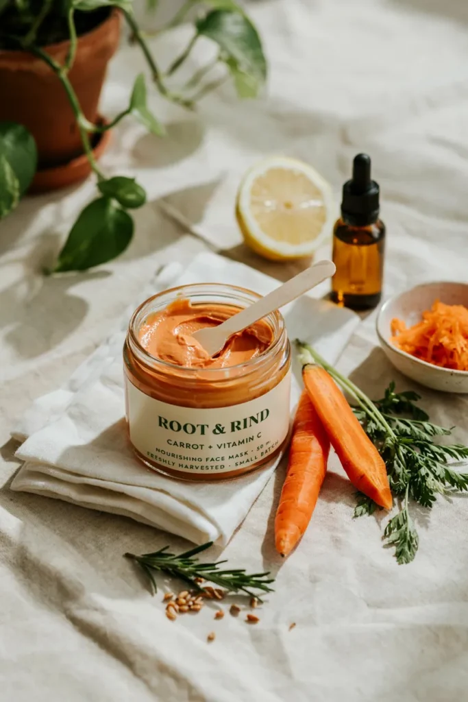 Carrot Vitamin Mask