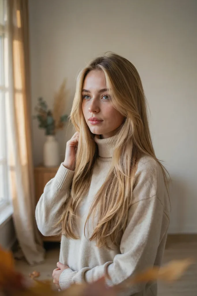 Champagne Blonde Layers