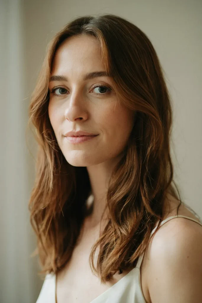 Chestnut Brown Waves