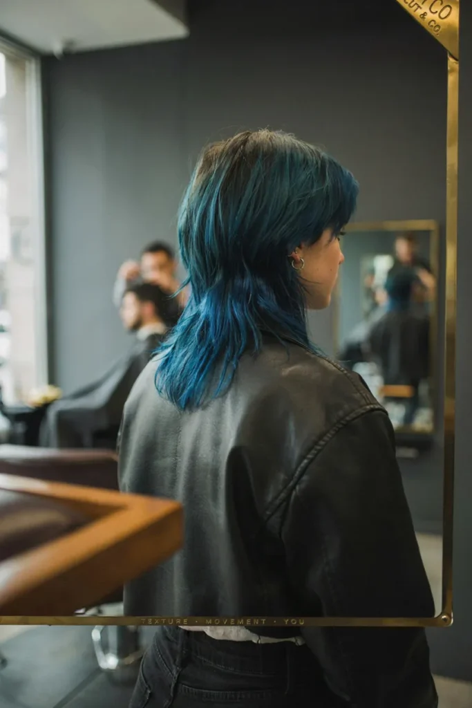 Choppy Layered Mullet