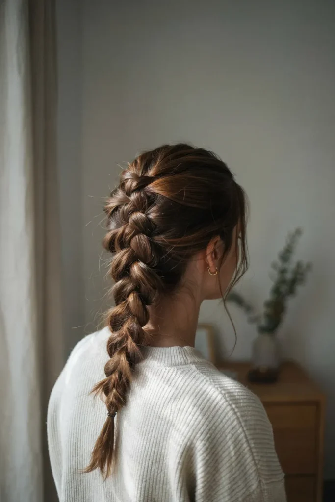 Classic Center Dutch Braid