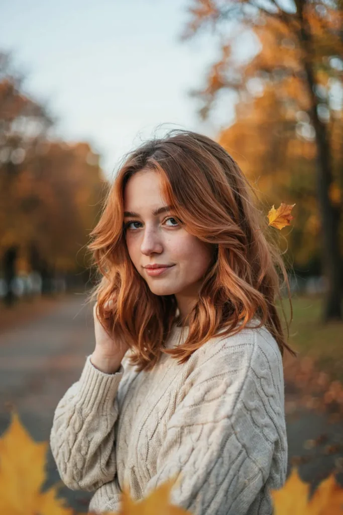 Copper Layered Waves