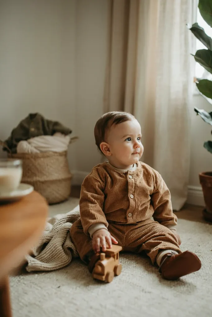 Corduroy Button Set