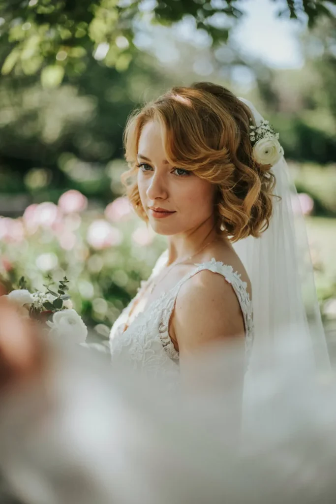 Curled Bob Glam
