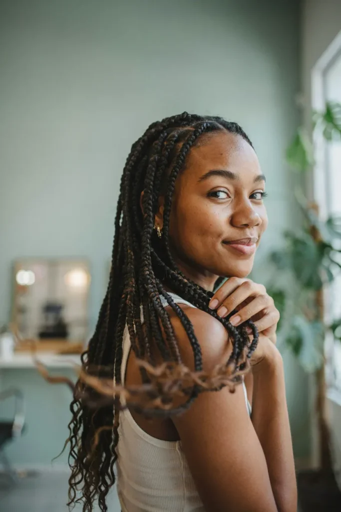 Curly Ends Braids