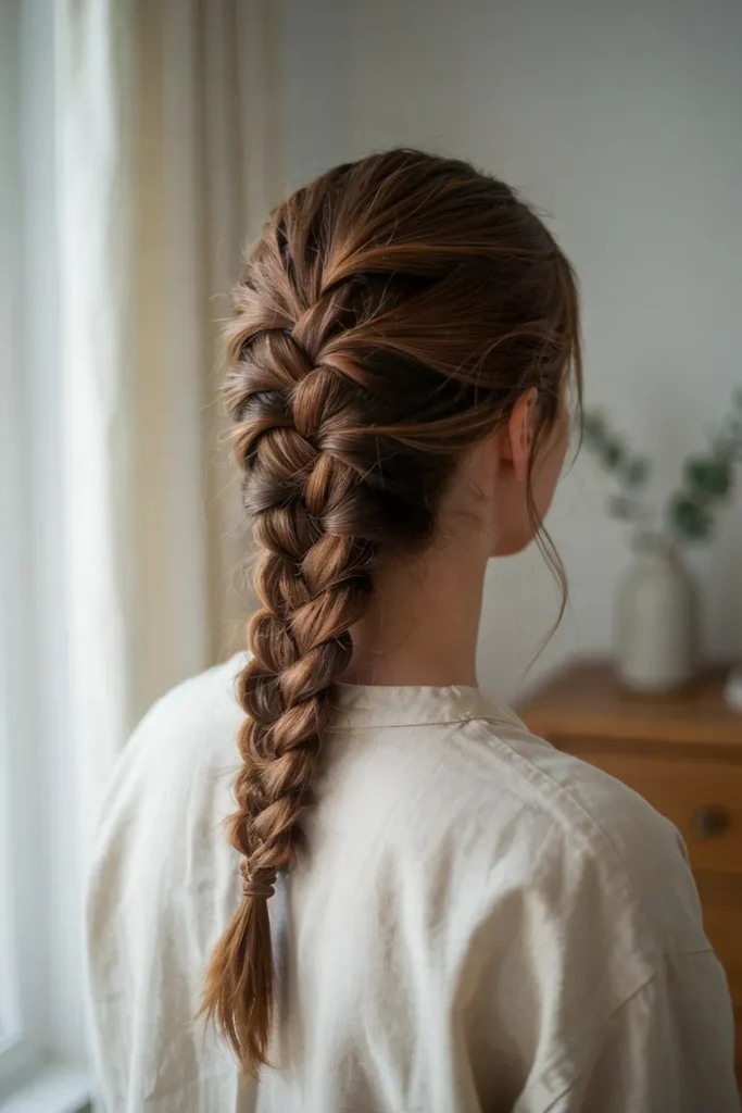Dutch Fishtail Braid