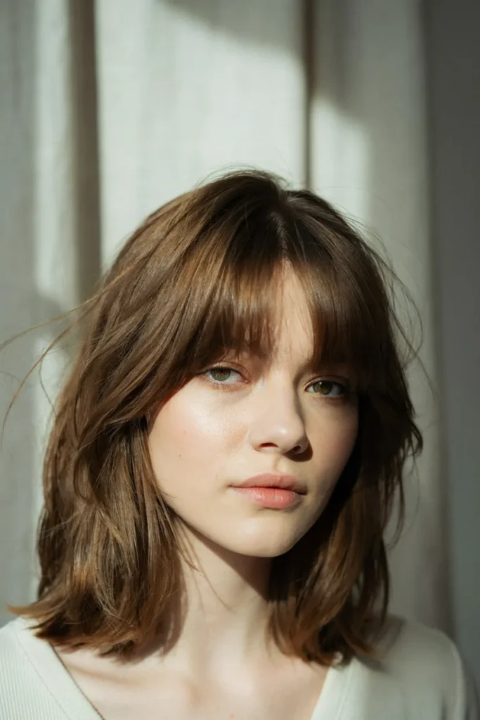Feathered Side Wispy Fringe