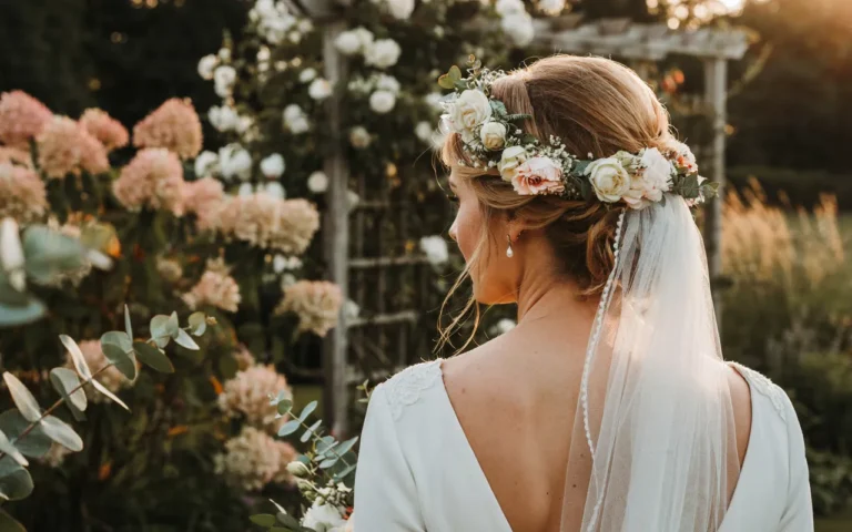 Floral Crown Updo