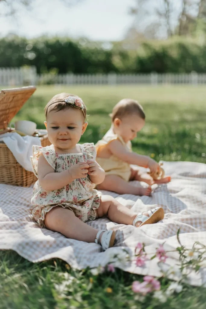 Floral Ruffle Romper