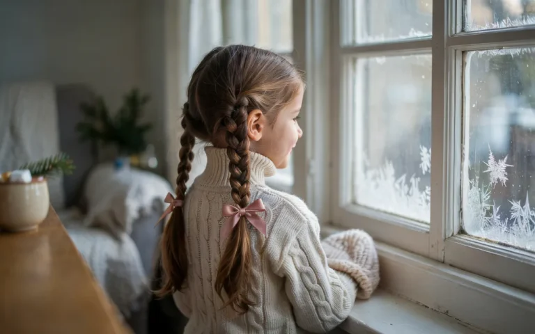 Frosty Braided Pigtails