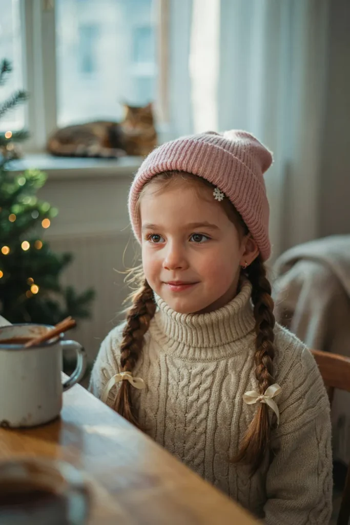 Frosty Braided Pigtails