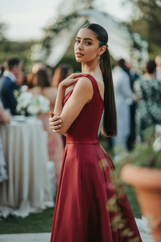 High Sleek Ponytail