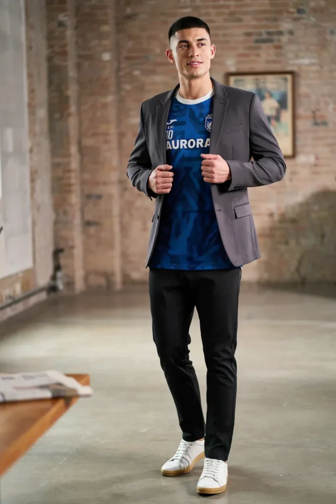 Jersey With Blazer
