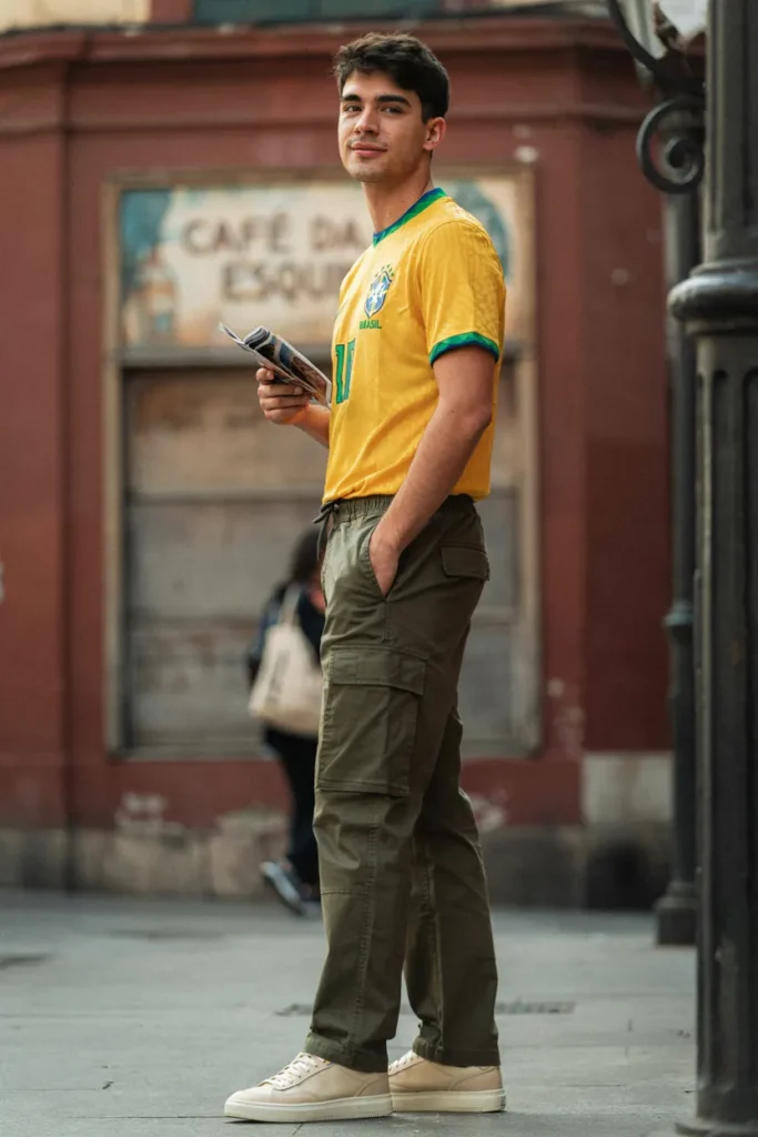 Jersey With Cargo Pants