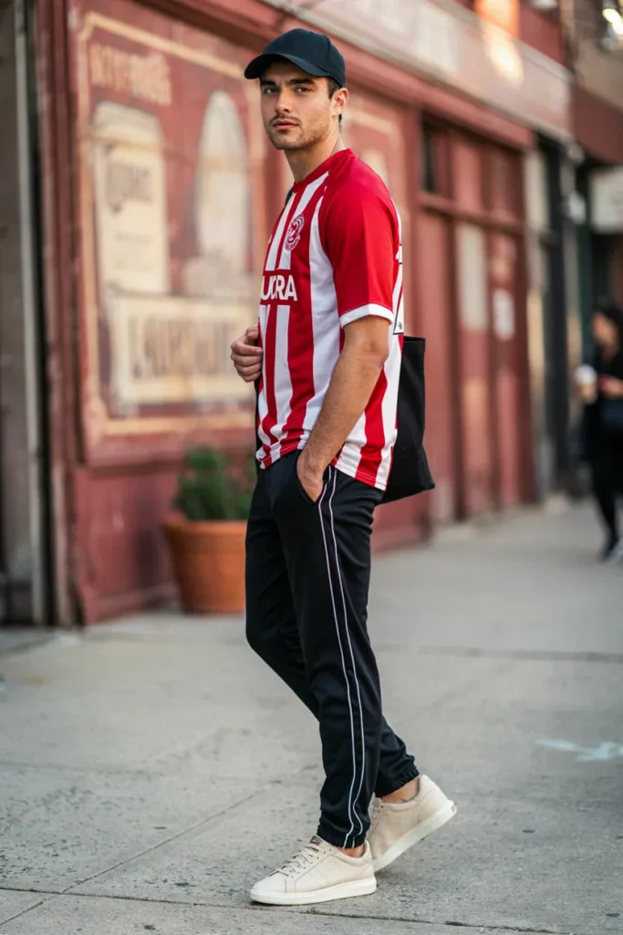 Jersey With Track Pants