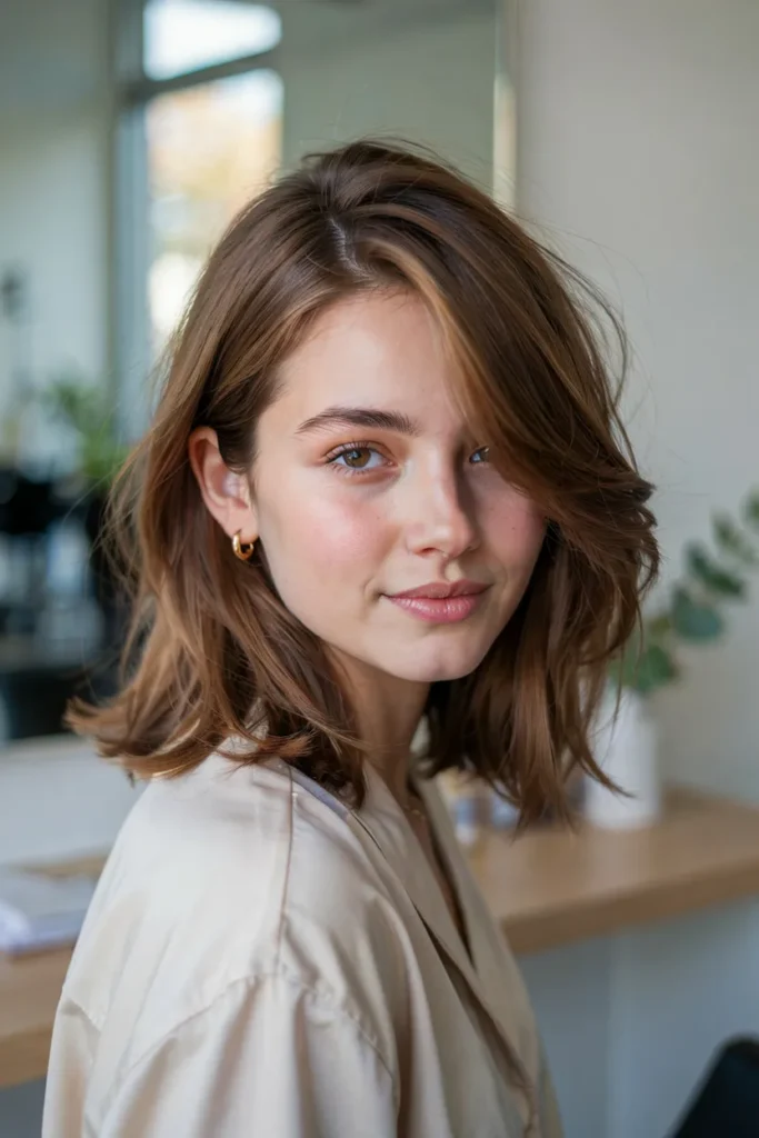 Layered Side Part