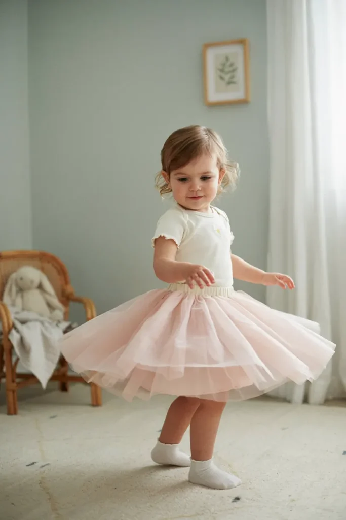 Layered Tulle Skirt