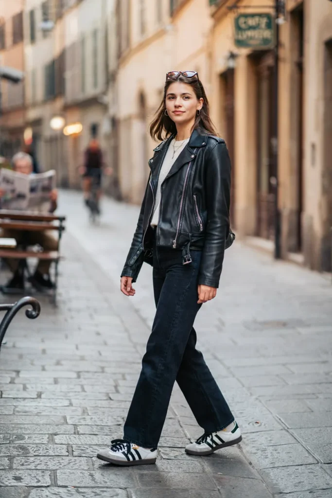 Leather Jacket Pairing