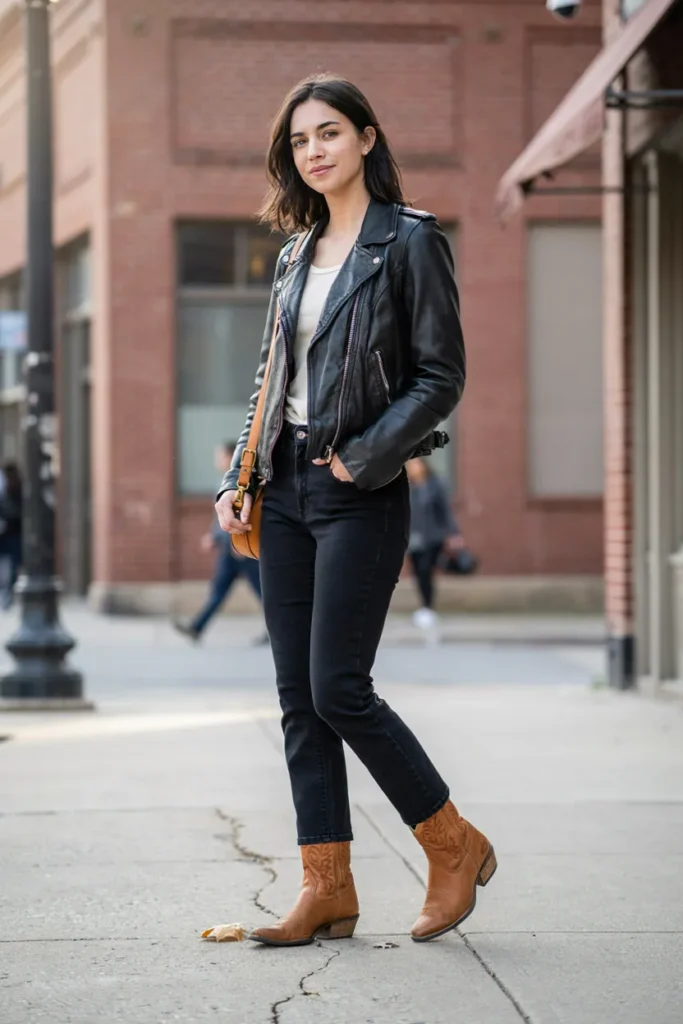 Leather Jacket Pairing