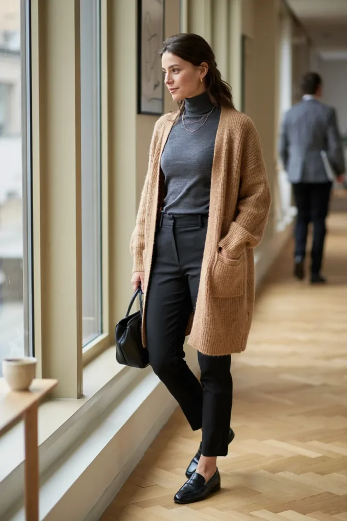 Long Cardigan Layers