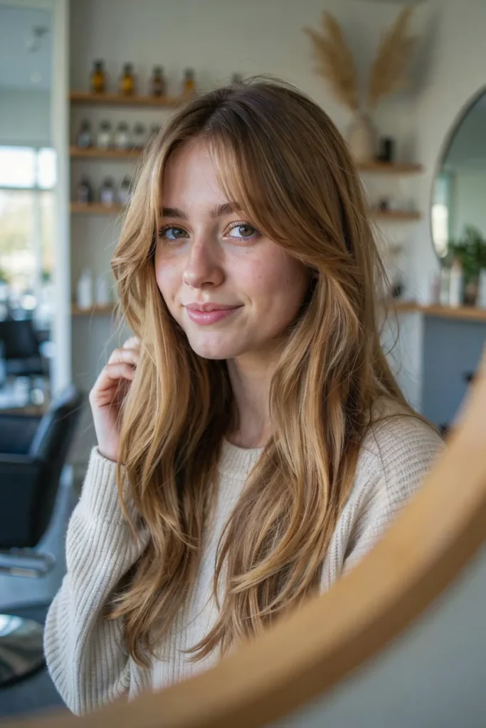 Long Layers With Wispy Bangs