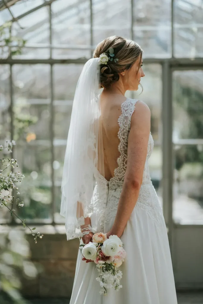 Low Bridal Bun
