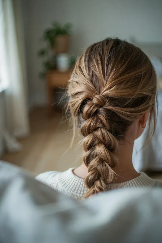 Messy Bubble Braid