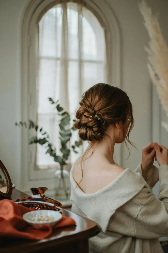 Messy French Twist