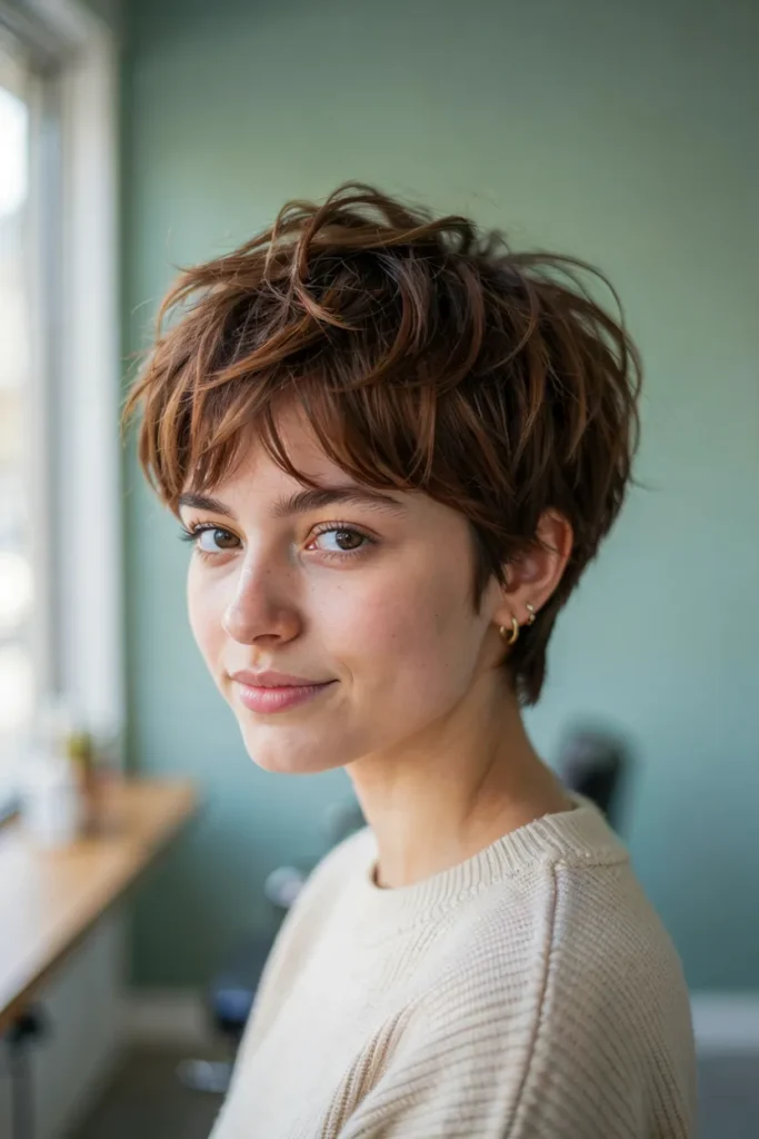 Messy Textured Pixie